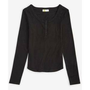 Epic Threads Girls Ribbed-Knit Long-Sleeve Henley, Created for Macy's - Deep